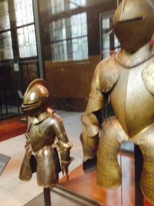 Infantry Armor built for a small Warrior. Must have been 7 years old?