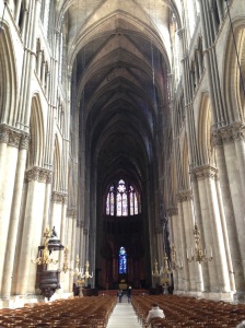 Inside Reims' Notre Dame